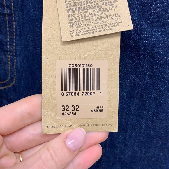 Men’s Levis 501 Jeans - Picture 3 of 4
